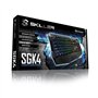 Sharkoon SKILLER SGK4 Clavier USB QWERTZ Allemand Noir