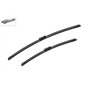 Bosch Balais d'Essuie–Glace Plats Aerotwin A088S, Longueur: 650mm/500mm – 1 Paire de Balais avant