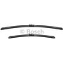 Longueur: 600mm/450mm – 1 Paire de Balais avant