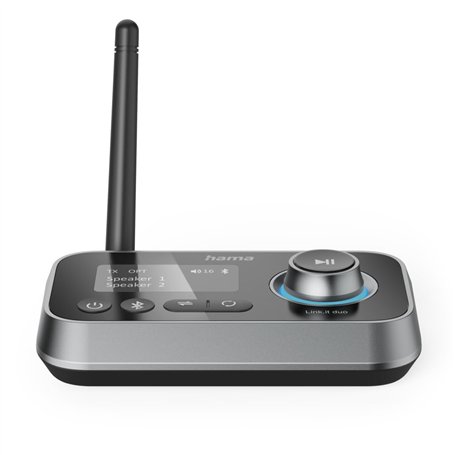 Hama Émetteur Recepteur Bluetooth Link.it Duo pour TV Stéréo Ecran Audio Video