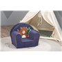 KNORRTOYS.COM Knorr Toys 68379 Happy Bear Fauteuil pour Enfant Bleu foncé