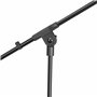 Adam Hall Stands S 5 BE - Pied Microphone noir avec perche