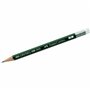 Faber-Castell Lot de 3 crayons de rechange pour Perfect Pencil Castell 9000 B avec gomme
