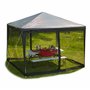 Relaxdays Moustiquaire de pergola 3x3 m