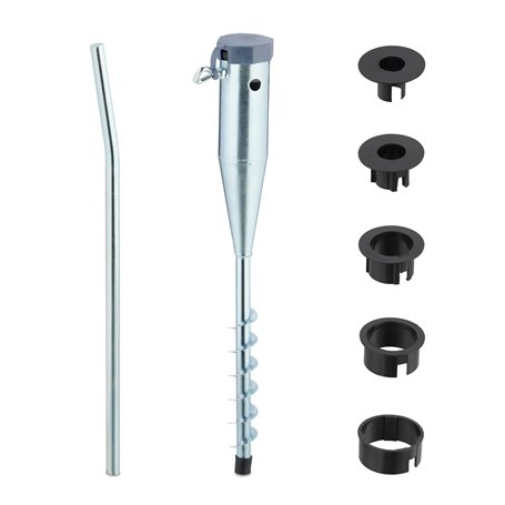 Relaxdays Douille de Sol