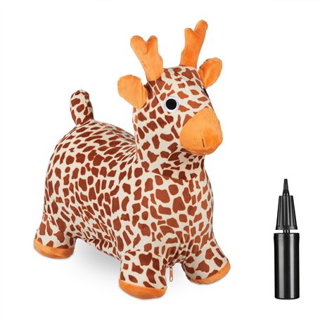Relaxdays Animal Sauteur en Forme de Girafe