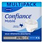 Confiance Mobile - Slips Absorbants pour Hommes et Femmes - Niveau d'Absorption = 10 gouttes (Fuites Urinaires Importantes) - Di