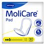 MoliCare Pad 3 Drops Lot de 30 serviettes hygiéniques pour homme et femme souffrant d'incontinence légère et neutralisant les od