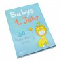 JAKO-O Cartes de naissance et de première année pour bébé - Jalons importants pour bébé - Cartes également comme journal intime