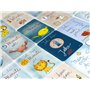JAKO-O Cartes de naissance et de première année pour bébé - Jalons importants pour bébé - Cartes également comme journal intime