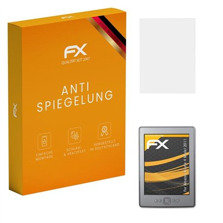 atFoliX Protecteur d'écran compatible avec Amazn Kindl 4 Model 2011 Film Protection d'écran