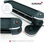 Korona 45072 Barbecue électrique de table pliable/Raclette pour 8 personnes | Raclette 2 en 1 avec 8 poêles et spatules | Avec p