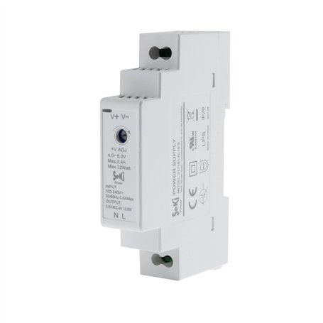 SeKi Bloc d'alimentation H-15-5 DIN Rail 5 V 2