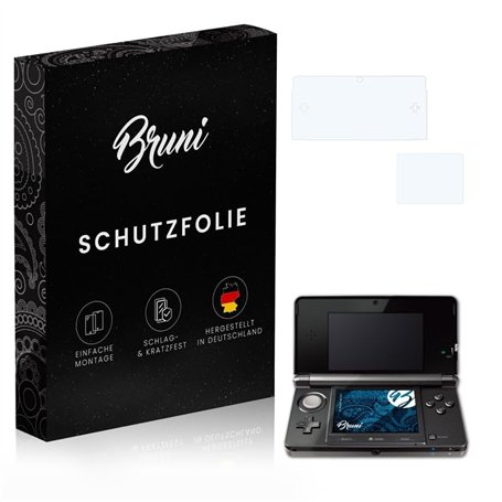 Bruni Protecteur d'écran compatible avec Nintendo 3DS 2011