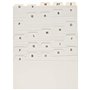 Herlitz 1500669 Intercalaires index alphabétique A6 en plastique pour boîte à fiches (Blanc) (Import Allemagne)
