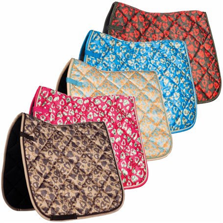 HKM Colour Breeze Tapis de selle Rose Poney Dressage