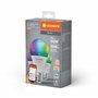 LEDVANCE Lampe LED intelligente avec technologie WiFi, E27-base, optique mate ,Couleurs RVBW modifiables, couleur de lumière mod
