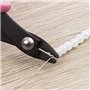 Ideen mit Herz Pince à sertir pour perles à écraser | Pince à sertir pour la fabrication de bijoux | 13 cm de long