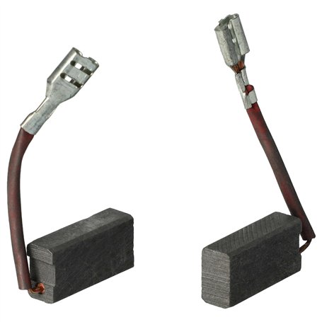 vhbw 2x balais de charbon 6 x 10 x 18