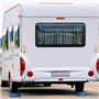 Navaris 2X Rampe de Levage Caravane - 2X Cale de Roue 59 x 17,5 x 7,5 cm Nivellement Camping Car Camion - Léger - Robuste - 2 To