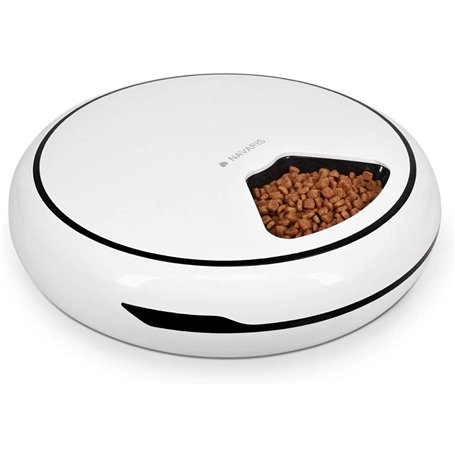 Navaris Distributeur Automatique pour Chat Chien - Mangeoire Programmable 1