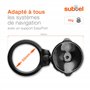 subtel Support de GPS à Ventouse pour Pare-Brise Compatible avec Tomtom One, XL, XXL Serie - Socle de Voiture Amovible et Facile