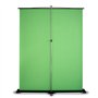 Toile de fon Extensible | Écran Vert | Toile pour Photographie, vidéo et TV | Fond de Studio | Pliable et Facile à Transporter |