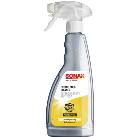 SONAX Nettoyant moteur (500 ml) assure un dégraissage rapide et fiable des moteurs