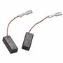 vhbw 2x Balais de charbon pour moteur 6 x 8 x 18mm compatible avec Black & Decker P8022A Typ 2, RW500E outil électrique