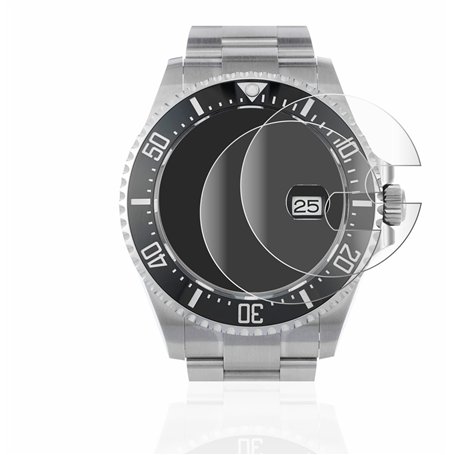 brotect Protection Intégrale 3D Incurvé pour Rolex Sea-Dweller 43mm (Date) (2 Pièces) - Couverture Complète