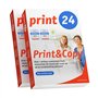 print24 Lot de 1000 feuilles de papier A4 pour imprimante et photocopieur