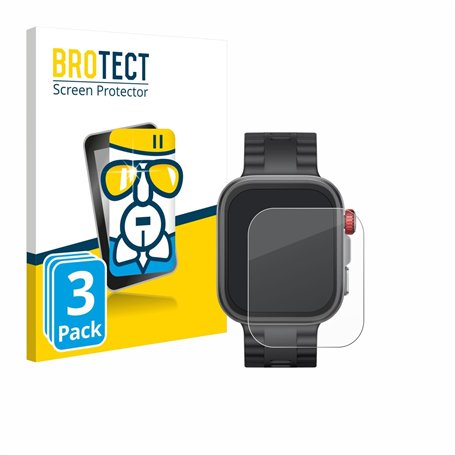 brotect Protection Écran Verre pour Huawei Watch Fit 4 Pro (3 Pièces) Film Protecteur Vitre 9H [Anti-Rayures