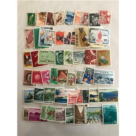 Japon 50 Divers Timbres (Timbres pour Les collectionneurs)