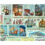 Motives 50 Divers Navires et Bateaux Timbres (Timbres pour Les collectionneurs) Navigation/navires