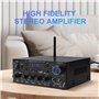 HiFi Bluetooth Amplificateur 1000W, 2CH, 12 V / 220 V,Mini récepteur amplificateur audio stéréo Bluetooth