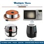 Domeilleur 3 pcs Cercle a Patisserie 20 23 26 cm, Cadre Pâtissier Rond INOX Argent, Moule Cercle à Gateau Cookie Cutter Cadre Mo