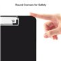 ZMREN Porte Bloc A4 Avec Pince, Porte bloc en plastique format lettre standard A4 pour infirmières étudiants, bureau (31,5 cm x