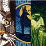Lot de 500 mini mosaïques 5 mm en céramique, blanc nacré, WW02