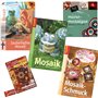 Lot de 500 mini mosaïques 5 mm en céramique, blanc nacré, WW02
