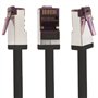 1aTTack.de - 10m - Câble réseau CAT6a Superflex Ethernet Gigabit LAN RJ45 CAT6 A câble patch 10000 Mbit s SFTP PIMF 500 MHz comp