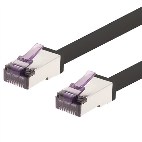 1aTTack.de - 20m - Câble réseau CAT6a Superflex Ethernet Gigabit LAN Câble patch RJ45 CAT6 A 10000 Mbit s SFTP PIMF 500 MHz comp