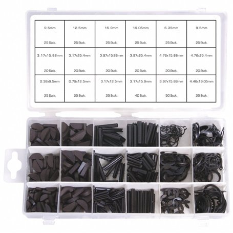 460 Ressort Assortiment de cales hohls Plinte Assortiment de clips électronique sortimetn Seeger Assortiment Bague Anneau de ret