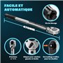 Monzana® Clé dynamométrique 1/2' 6 pcs 40-210Nm TÜV Süd GS CvV 3 embouts extension valise de rangement clé de serrage voiture mo