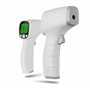 Pulox JPD-FR202 Thermomètre infrarouge frontal et de surface sans contact pour bébés et adultes - Affichage LCD