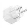deleyCON 2 Pieces Multiprise Intérieur Câble Électrique Euro Adaptateur de Courant & Fiche Euro 2x Euro Femelle 2,5A Intérieur M