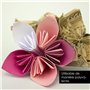 OfficeTree 70x Feuilles Papier Rose A4 130g - 7 Couleurs - Pour Bricoler, Plier & Imprimer - Cartonné Tons Roses - Feuilles Cart