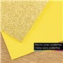 OfficeTree 30 Feuille Mousse Pailletée A4-15 Couleurs Mousse EVA 2mm - Caoutchouc Mousse Scintillant - Feuille Mousse Loisir Cre