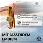 Lot de 10 médailles de natation en métal - Doré - À accrocher pour les cérémonies de remise des victoires - Avec ruban allemand