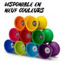 Diabolo Freizeitsport - Diabolo Set de Jonglage Basic - Vert Clair - Baguettes en Aluminium - Ficelle de Remplacement Supplement