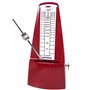 keepdrum gmpl RD Métronome mécanique avec cloche Horloge aufziehbar Rouge